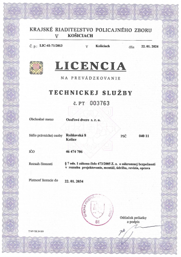 Licencia