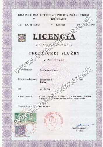 Licencia